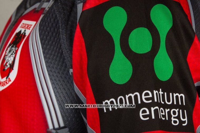 Maillot St George Illawarra Dragons Ant Man Marvel Rugby 2017 Gris Rouge
